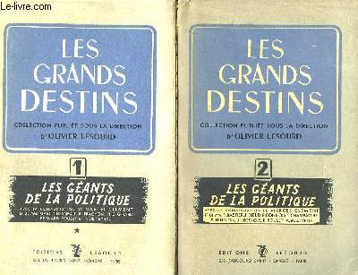 Les Gants de la Politique. En 2 VOLUMES, Tome 1 : D'Alexandre  Mazarin - Tome 2 : De Louis XIV  Talleyrand.