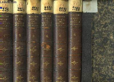 Histoire de la Monarchie de Juillet. TOMES 1  6 (sur 7 volumes)