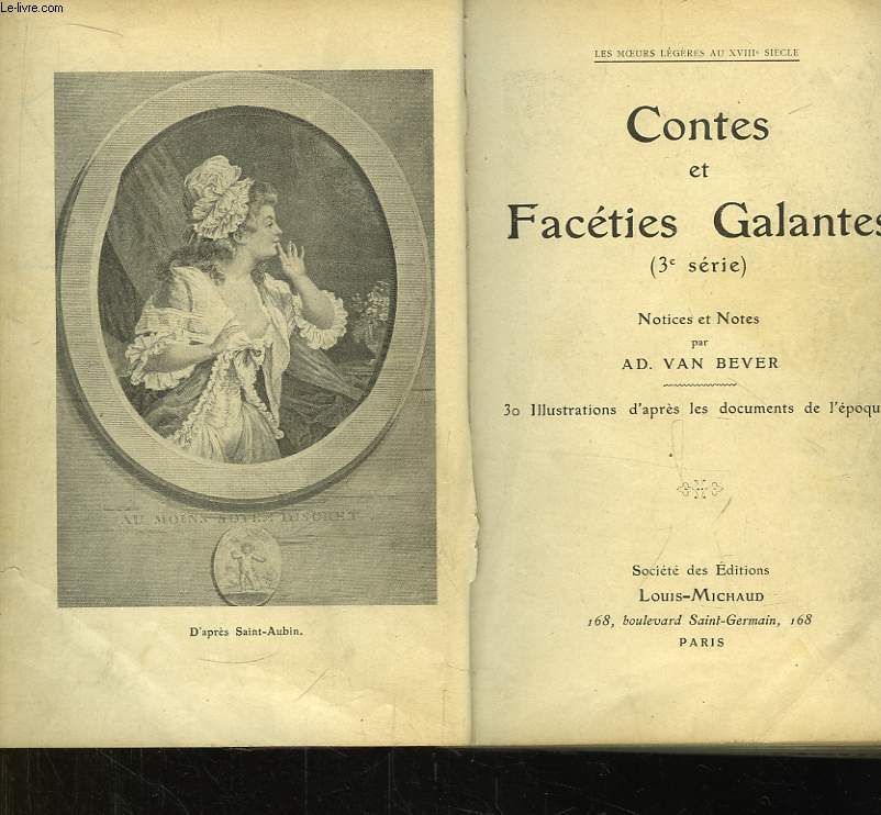 Contes et Facties Galantes (3e srie).