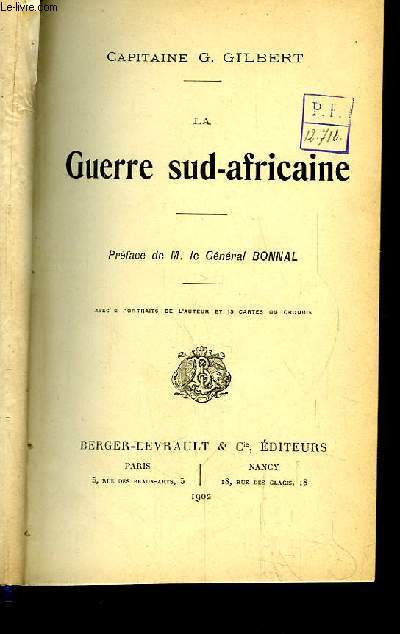 La Guerre sud-africaine.