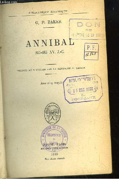 Annibal 247 - 183 av. J.C.