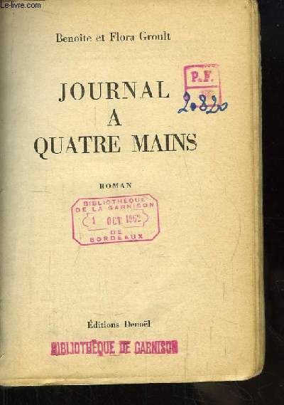 Journal  Quatre Mains.