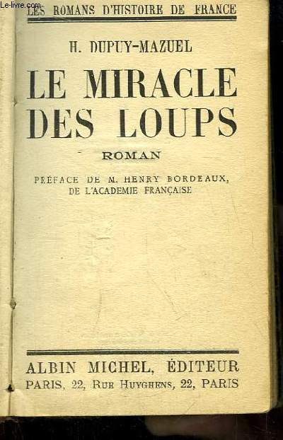 Le Miracle des Loups.