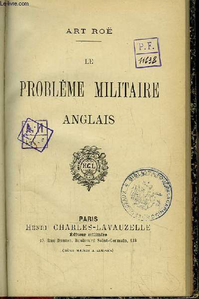 Le Problme Militaire Anglais.