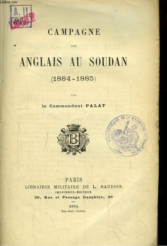 Campagne des Anglais au Soudan 1884 - 1885