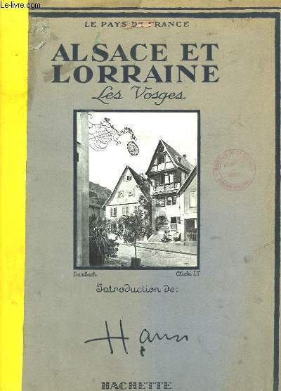 Alsace et Lorraine. Les Vosges.