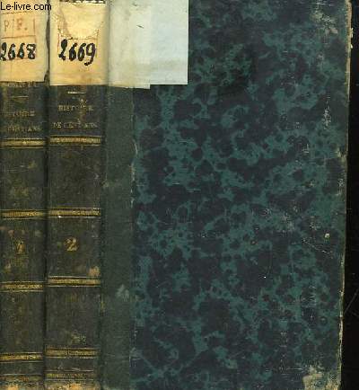 Histoire de Cent Ans 1750 - 1850 (Histoire, Sciences, Littrature, Beaux-Arts). TOMES 1 et 2.