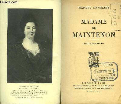 Madame de Maintenon.
