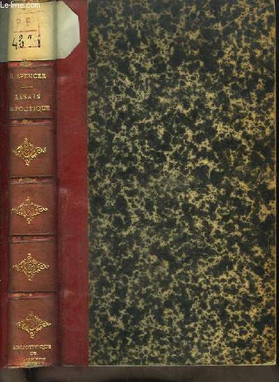 Essais de Morale, de Science et d'Esthtique. TOME 2 : Essais de politique.