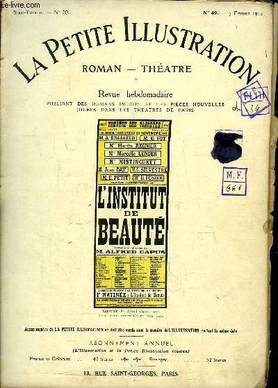 L'Institut de Beaut. Comdie en 3 actes