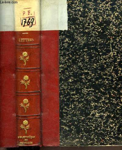 Lettres 1825 - 1842. Publies par ses fils le Comte de Paris et le Duc de Chartres.