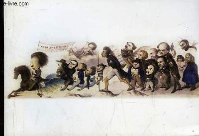 Carte de voeux, comportant la Reproduction d'une Lithographie en couleurs 