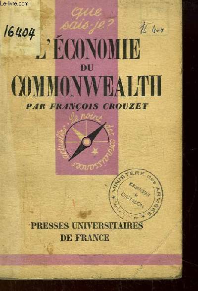 L'conomie du Commonwealth.