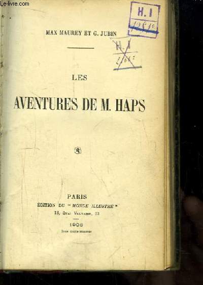 Les Aventures de M. Haps.