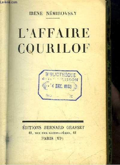 L'Affaire Courilof.