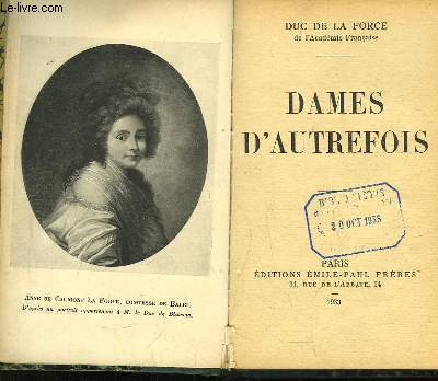 Dames d'Autrefois.