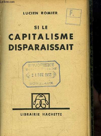 Si le Capitalisme disparaissait.