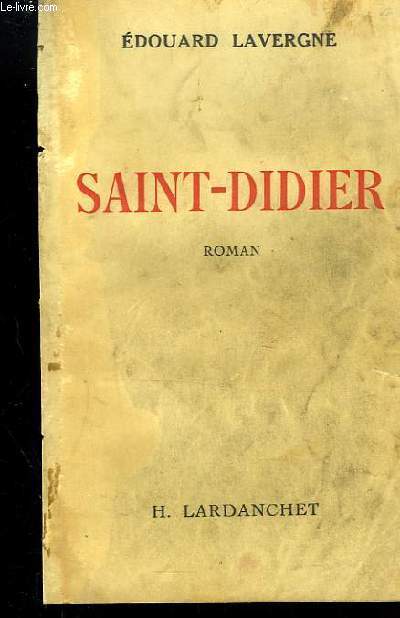 Saint-Didier. Roman