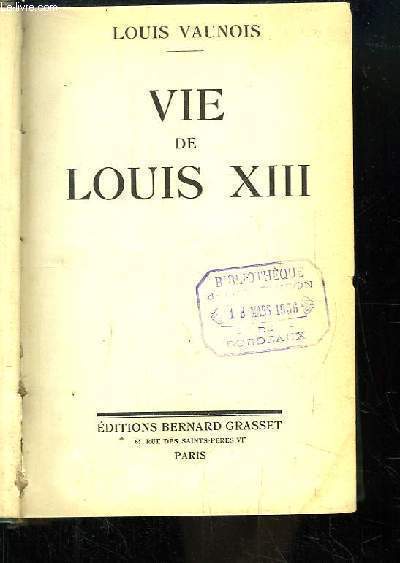 Vie de Louis XIII