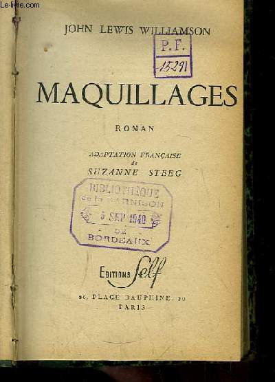 Maquillages. Roman.