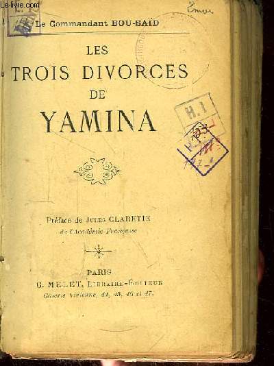 Les trois divorces de Yamina.