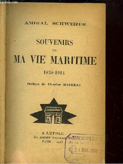 Souvenirs de ma Vie Maritime 1878 - 1914
