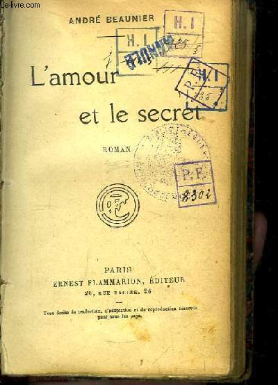 L'amour et le secret.