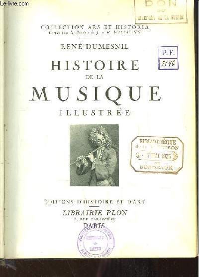 Histoire de la Musique Illustre.