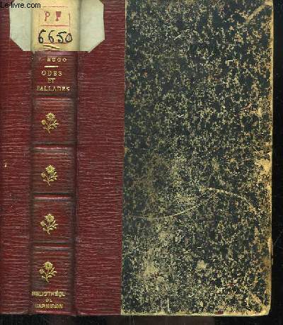 Odes et Ballades. Collection Hetzel.