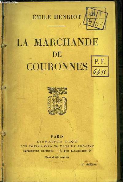 La Marchande de Couronnes.