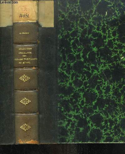 Description Gologique des Terrains Tertiaires du Mdoc et Essai sur la structure tectonique du Dpartement de la Gironde.