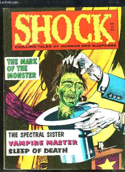 Shock, Volume 2 - N4 : The mark of the Monster - The Spectral Sister - Vampire Master - Sleep of Death ...