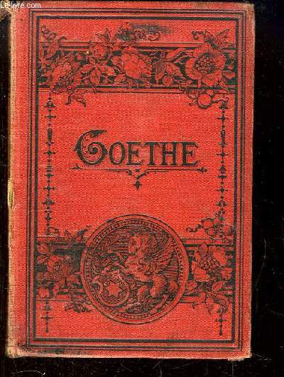 Goethe's Werke. TOMES 1  4 en un seul volume.