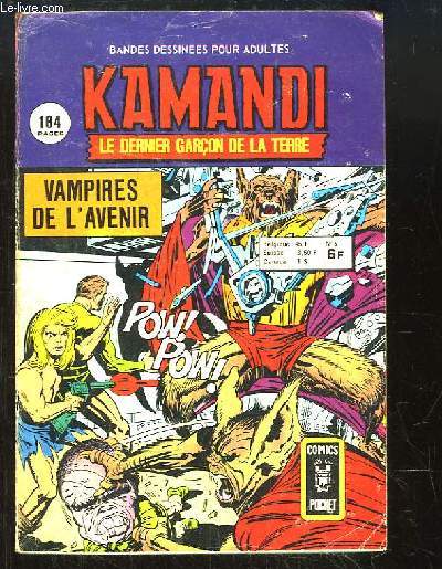 Kamandi, le dernier garon de la Terre. N6 : Vampires de l'Avenir.