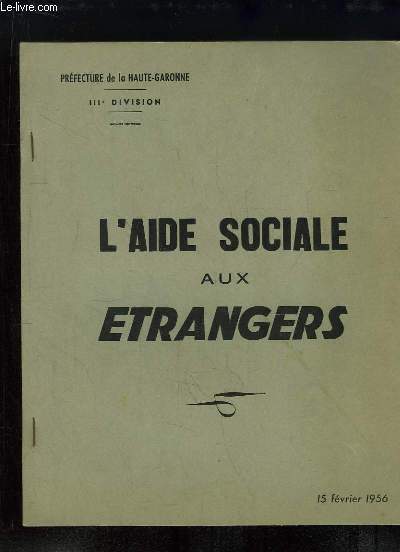 L'Aide Sociale aux Etrangers