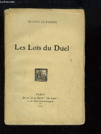 Les Lois du Duel