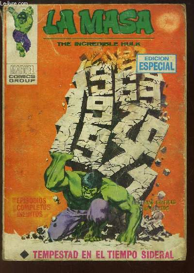 La Masa N16 : The Incredible Hulk - Tempestad en el Tiempo Sideral.