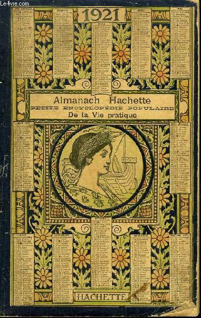 Almanach Hachette - 1921