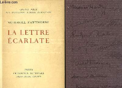 La lettre carlate.