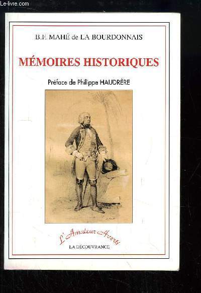 Mmoires Historiques.