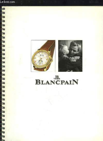 Catalogue J.B. Blancpain, Montres et Bracelets.
