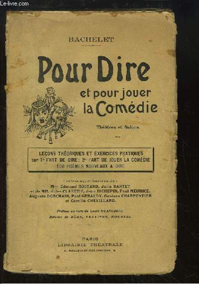 Pour Dire et pour jouer la Comdie (Thtres et Salons).