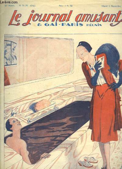 Le Journal Amusant & Gai-Paris runis, 85e anne - N91 : Un programme raliste - La Vrille, par Gervaise ...