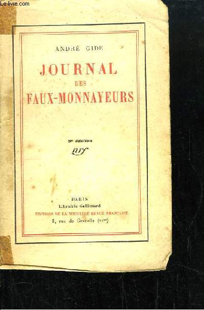 Journal des Faux-Monnayeurs.