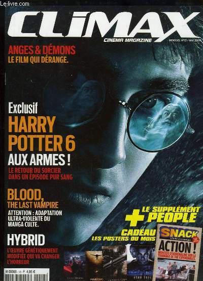 Climax Magazine N13 : Harry Potter 6, aux armes - Anges & Dmons, le film qui drange - Blood, the last vampire - Hybrid
