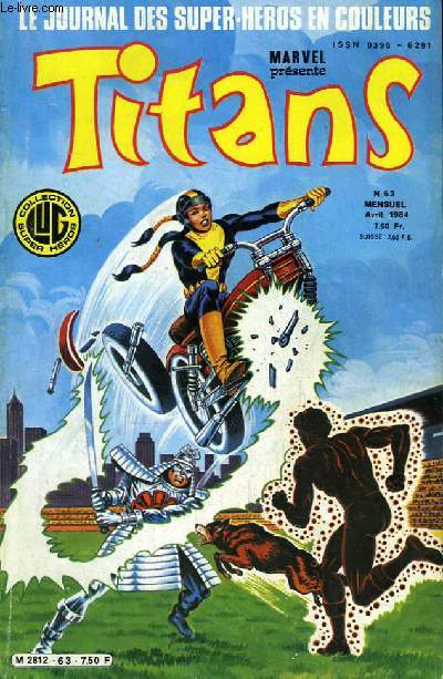 Titans, le journal des super-hros en couleurs, N63