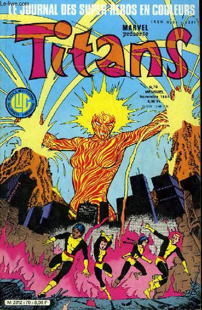 Titans, le journal des super-héros en couleurs, N°70