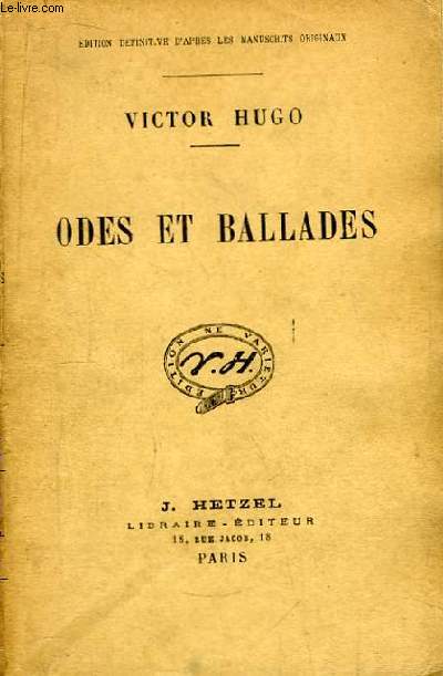 Odes et Ballades.