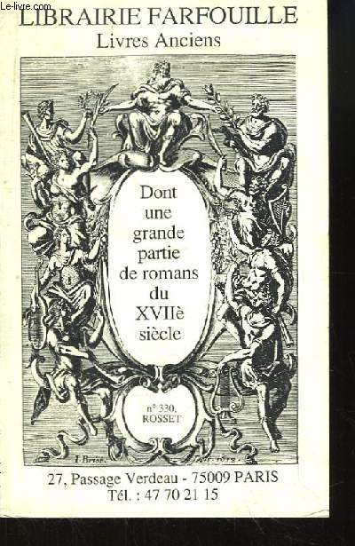 Catalogue de Livres Anciens - 1989
