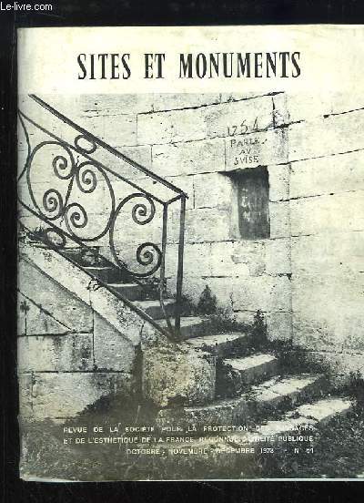 Sites et Monuments N64 : Le Mont-Saint Michel en pril - Lectoure en Gascogne - Riom, ville d'Art ...